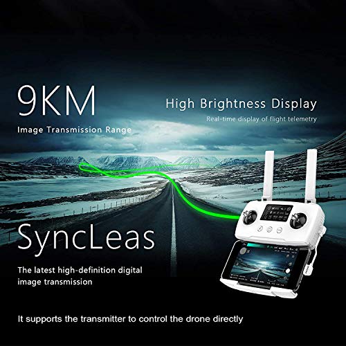 Zino 2 Plus 4K-Drohne 60fps-Kamera mit 3-Achsen-Gimbal, GPS-FPV-Live-Video-RC-Quadcopter für Erwachsene, 9-km-SyncLeas… – Bild 5