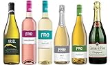 Non-alcoholic White Wine Variety Pack - Combo Includes 6 Bottles of White Wines