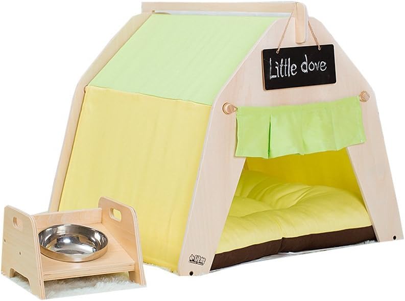 Amazon Co Jp イエロー カラー ペット ままごと犬プレイ ルーム ペット テント小屋犬小屋 ベビー マタニティ