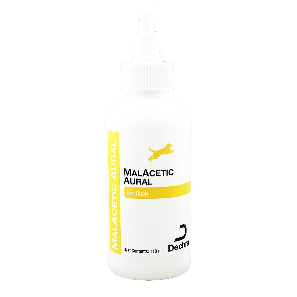 Malacetic Otic Ear Cleaner for Cats and Dogs 118ML