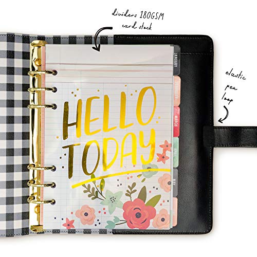 Pukka Pad, Carpe Diem, Work, Goal, Planner with Weekly, Monthly, Undated Inserts, A5 8 X 9.5 X 1