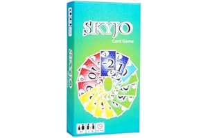 Skyjo Card Game by Buzzbuy The Entertaining Board Game for Kids and Adults.The Ideal Game for Fun,Entertaining and Exciting H