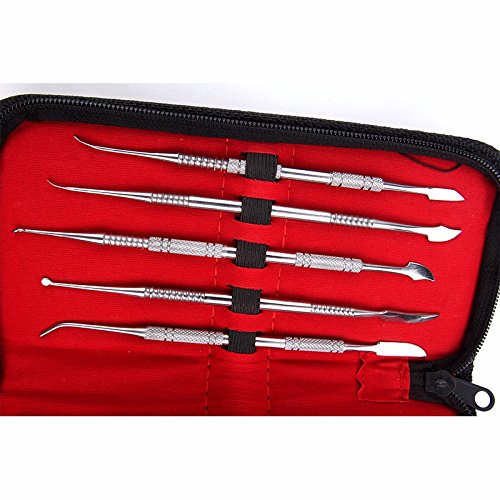 Professional 10 pcs/set Dental Lab Equipment Wax Carving Tools Set Surgical Dentist Sculpture Knife Instruments Tool Kit