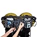 Double Stroller Organizer - Stroller Caddy for Double and Twin Strollers - Parent Console with Zipp-Off Pouch - Multisectioned Compartments for Baby Accessories + 6 Straps for Extra Support