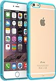 iPhone 6 Case, TruGlue Acrylic Tpu Transparent Hard Thin Case For Iphone 6 4.7 Inch Perfect Fit - Hard case (Blue)