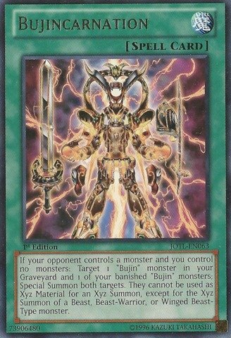Yu-Gi-Oh! - Bujincarnation (JOTL-EN063) - Judgment of the Light - Unlimited Edition - Rare
