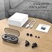 Amuoc Wireless Earbuds, Bluetooth 5.0 Wireless Headphones, in-Ear Sweat-Proof Stereo Wireless Earphones with Portable Charging Case, Mic (Black)