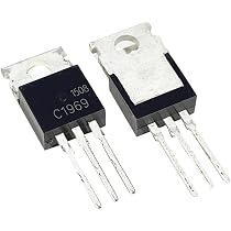 10-Pack 2SC1969 Transistors - TO-220 MOSFET Transistors Bulk Pack