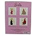 Graphique Barbie Spring Assorted Boxed Notecards, 20 Embellished Gold Foil Classic Barbie Cards on Coated Cardstock, with 4 Designs, Matching Envelopes and Storage Box, 4.25
