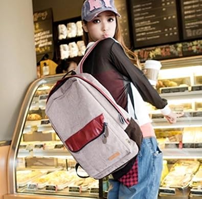 Amazon バッグパック ポーター おしゃれで 可愛い 大容量 カジュアルリュックサック 学生 通勤 リュック サック デイパック メンズ レディース 兼用 赤 バンスース タウンリュック ビジネスリュック