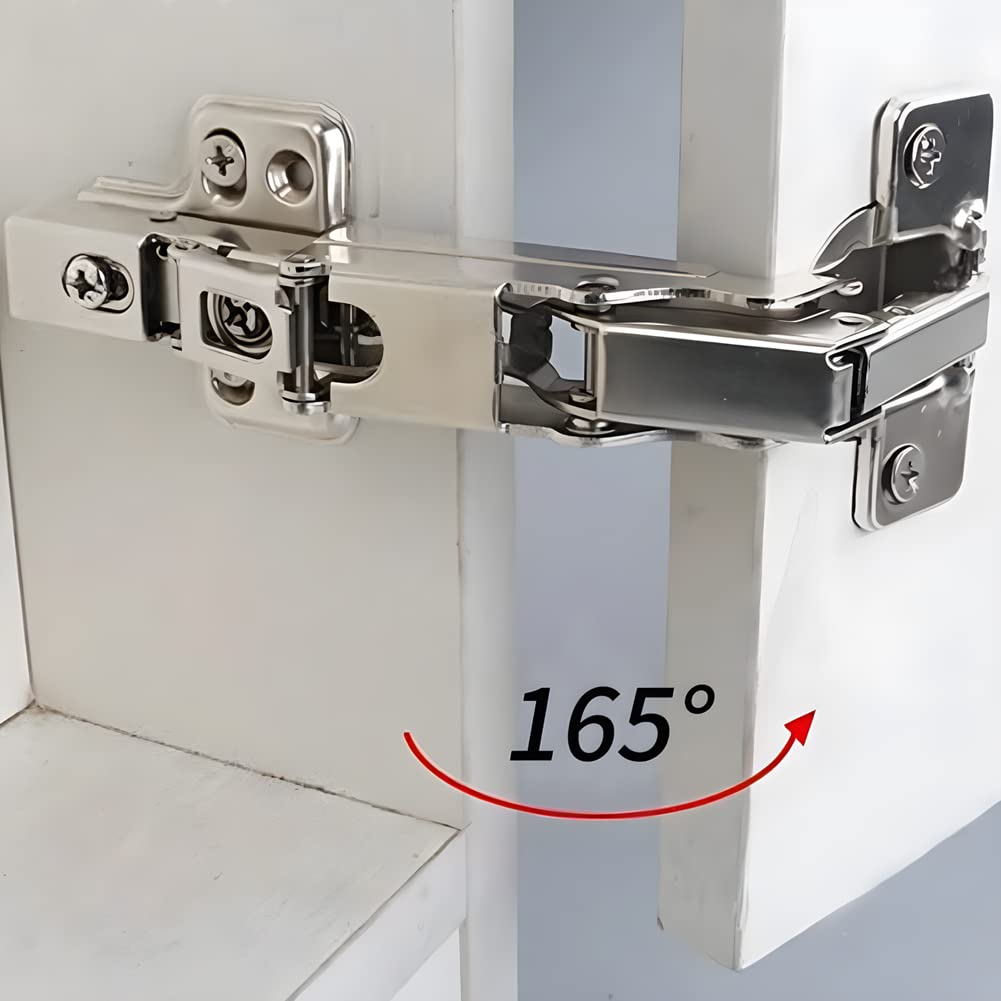 TamBee Corner Hinge Bifold 165 Degree Lazy Susan Door Hinge