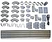 ZVac Central Vacuum Installation Kit for All Homes Includes 48 Foot of Pipe Compatible Replacement for Nutone Beam Eureka Vacuflo Vacumaid Hayden Broan Electrolux Honeywell Canavac Riccar Cyclovac