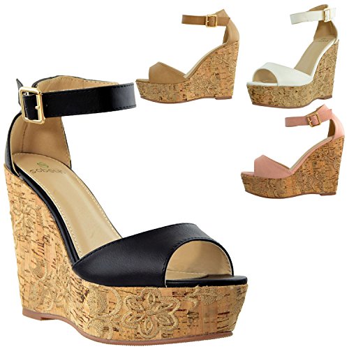 womens cork heels