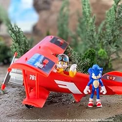 SONIC THE HEDGEHOG 2 The Tornado Playset - Biplane
