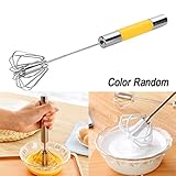 Stainless Steel Semi-Automatic Whisk Egg Mixer Milk Beater Cooking Tool Gessppo