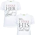 Matching Shirts Set for Married Couples Husband and Wife Wedding Gift Anniversary Newlywed