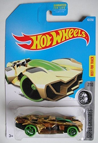 Hot Wheels 2016 Super Chromes Rev Rod 42/250, Gold