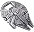 Star Wars Millenium Falcon Metal Bottle Opener - New!