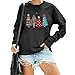 Amlaiworld Women Plus Size Christmas Sweatshirt Pullover Ugly Christmas Sweater Novelty Sweatshirtthumb 2