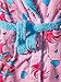 Trolls Girls' Little Luxe Plush Robe, Light Pink Fun, 6