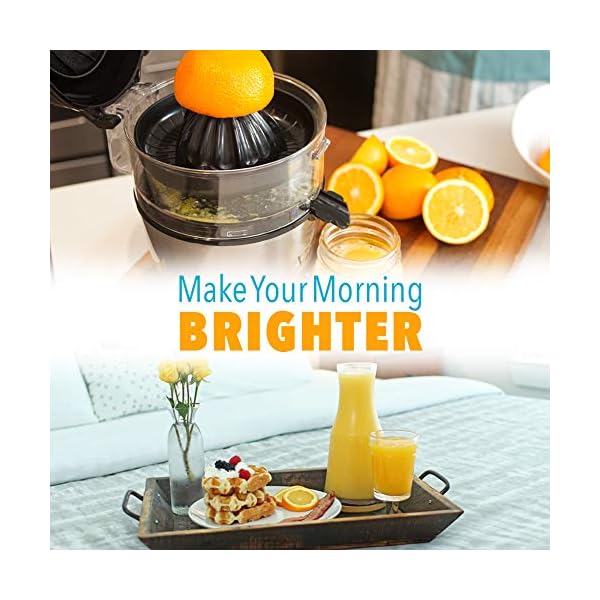 Vinci HandsFree Electric Citrus Juicer 1Button Easy Press Lemon