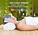 OMMETTA Yoga Eye Pillows with Hot & Cold Lavender Aromatherapy for Migraine, Stress Relief, Meditation, Sleep | Removable Cover & Machine Washable (Gray)thumb 2