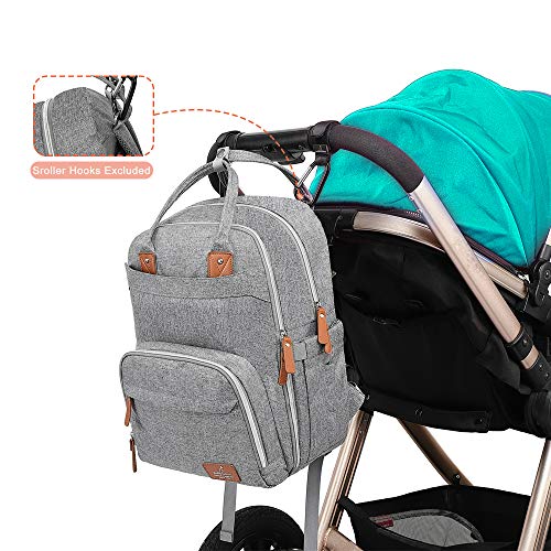 5 Backpack+BabbleRoo+Capacity+Waterproof+Multifunction