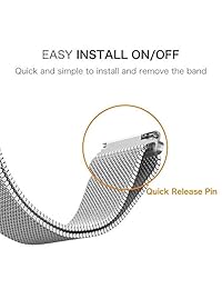 VICARA   correas de repuesto para Samsung Galaxy Watch Active Bands, 2 unidades, correa de acero inoxidable + correa Milanese Loop para Samsung Galaxy Watch Smart Watch