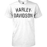 Harley-Davidson Men's T-Shirt, Heritage Distressed Short Sleeve, White 30294029