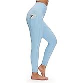 NANJI High Waisted Leggings with Pockets for Women - Buttery Soft, Stretch Yoga Pants, Squat Proof Casual Workout Leggings