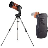 Celestron Nexstar 8SE 203mm f/10 Schmidt-Cassegrain GoTo Telescope (Black) | Skyportal Wi-Fi Kit, Kellner