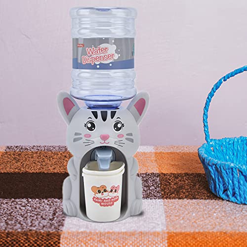 Water Dispenser,Mini Plastic Water Dispenser Toy Simulation Animal