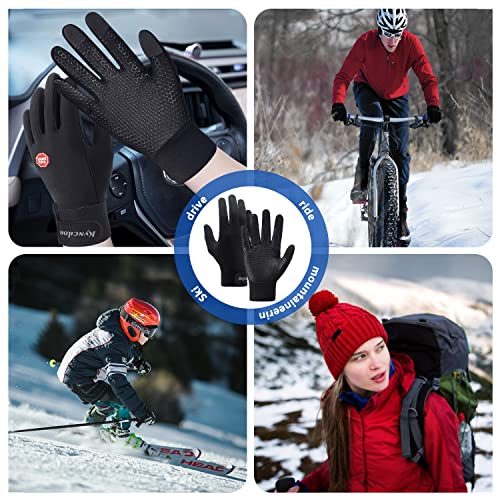 Winter Running Gloves Touchscreen Thermal Gloves Men Women Winter