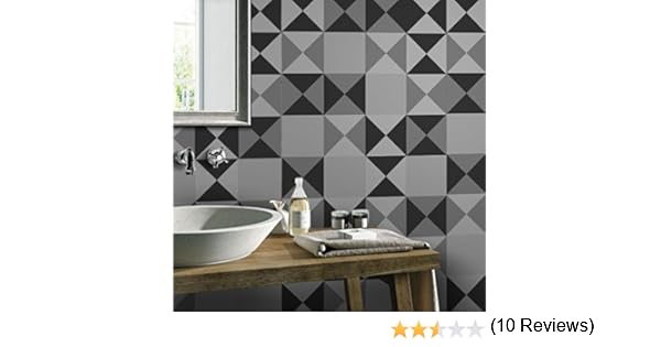 STRIR Adhesivo para azulejos 500cm x 20 cm - Adhesivo decorativo ...
