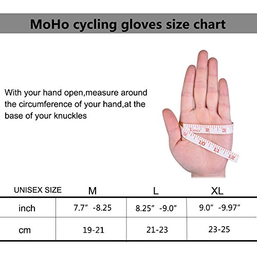 Cycling gloves , MoHo Touchscreen Waterproof Warm Winter Gloves Outdoor Running Climbing Skiing Glove for Men Women (XL) - Thumbnail 6