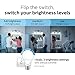 Philips LED A19 SceneSwitch Daylight 3-Setting Light Bulb: Bright/Medium/Low (60-Watt Equivalent) E26 Base, 3-Pack