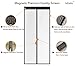 Lebefe Hands-Free Mesh Magnetic Screen Door With Strong Magnets 34”W x82”H (Fits Doors Up To 32