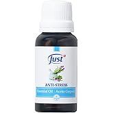 Swiss Just - Anti-Stress Activator Essential Oil Blend Basil Lavender 20 ml | Blend Of 15 Essential Oils, With Basil And Lavender, Ideal For Aromatherapy, Diffusers And Daily Routine