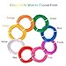 Zitrades El Wire Blue Super Bright Portable El Wires Kits Electroluminescent Wire with Transformer for Christmas Halloween Decoration Parties