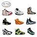 40 PCS Laptop Stickers, Merssyria Jordan AJ Sneakers Theme Stickers Waterproof Vinyl Scrapbook Stickers Car Motorcycle Bicycle Luggage Decal