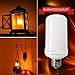 Terrvana LED Flame Effect Light Bulb : High Quality E26 LED Flickering Flame Light Bulbs Candle, Simulated Decorative Light Atmosphere Lighting Flaming Light Bulb for Tiki Bar Decoration