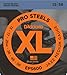 D'Addario Guitar Strings - ProSteels Electric Guitar Strings - Round Wound - Brighter, Crunchier, Increased Sustain - EPS600 - Jazz Medium, 13-56