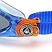 Aqua Sphere Kayenne Junior Swim Goggles with Smoke Lens (Blue/Orange). Swimming Goggles for Kids.