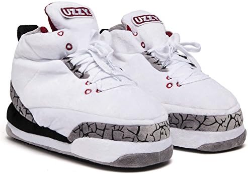 Uzzy Sky Jumper Unisex Slippers in White