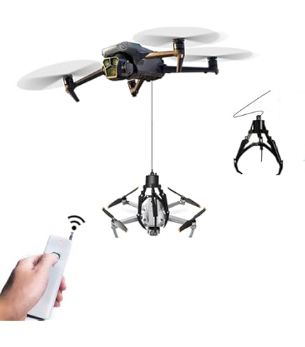 Manti 3 Plus Drohnen-Fallschirm – Sicherheitssystem Für DJI Mavic 3, Air 3, Mavic Pro & Mehr