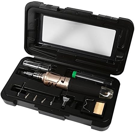 Bluedophin 10 in 1 Portable Professional Automatic Soldering Iron Set Welding Kit Torch Tool Welding Equipment