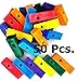 Wood Wooden Blocks Bird Parrot Cage Parts for Bird Toys Multi Colorsthumb 2