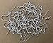 40pcs/20 Pairs 925 Sterling Silver Earring Hooks Fish Hook Earrings French Wire Hooks Jewelry Findings Earring Parts DIY Making
