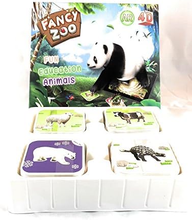 4D Fancy Zoo by DCentral. Amazing Motion Flashcards using Augmented Reality. Uses smartphones, Ipads, etc. Watch them move, fly, run, etc. An innovative and really fun method of learning. Supports 12