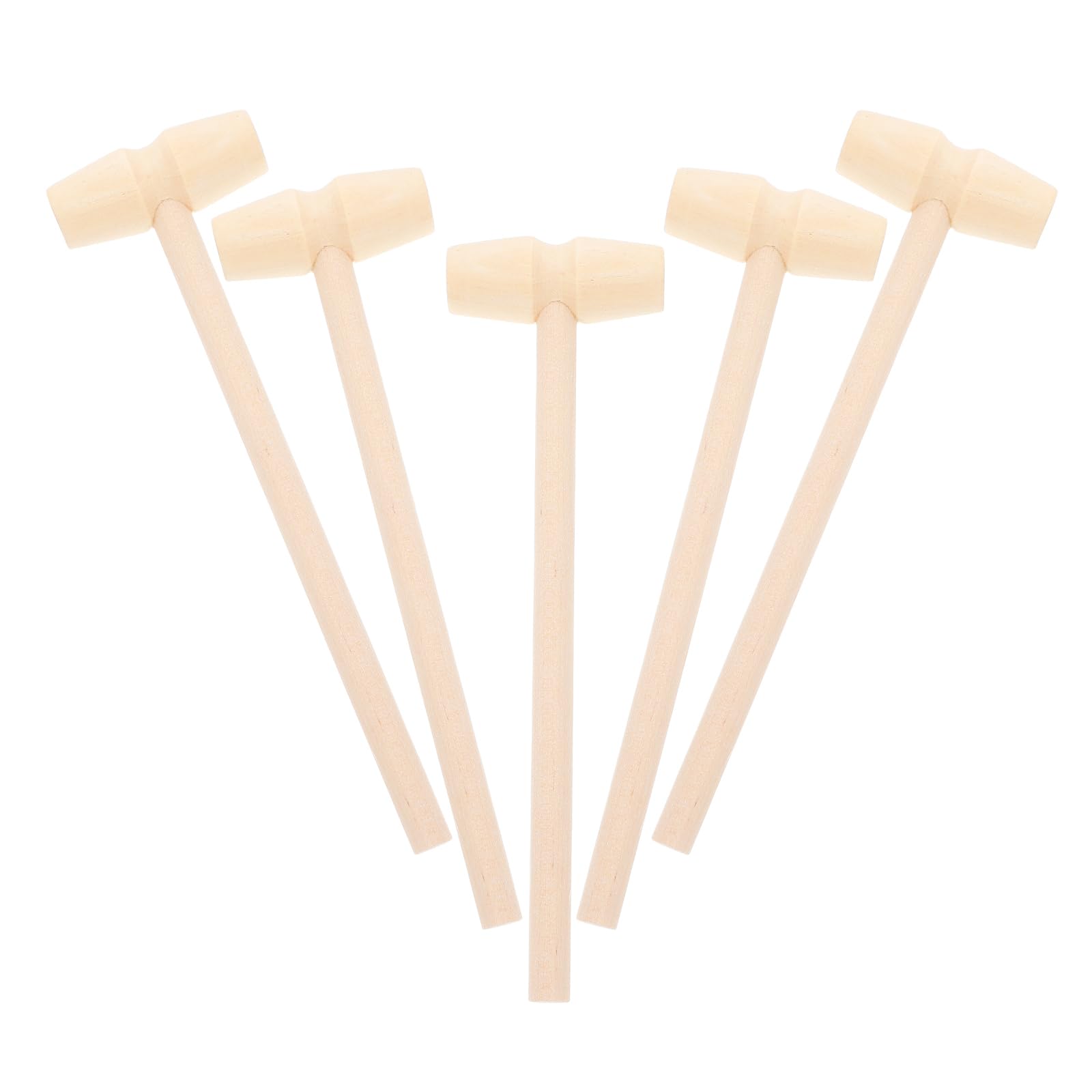 5pcs Hammer Mallet Pounding Toy Educational Beating Gavel Toys Boys Girls Children Birthday Party Game Supplies